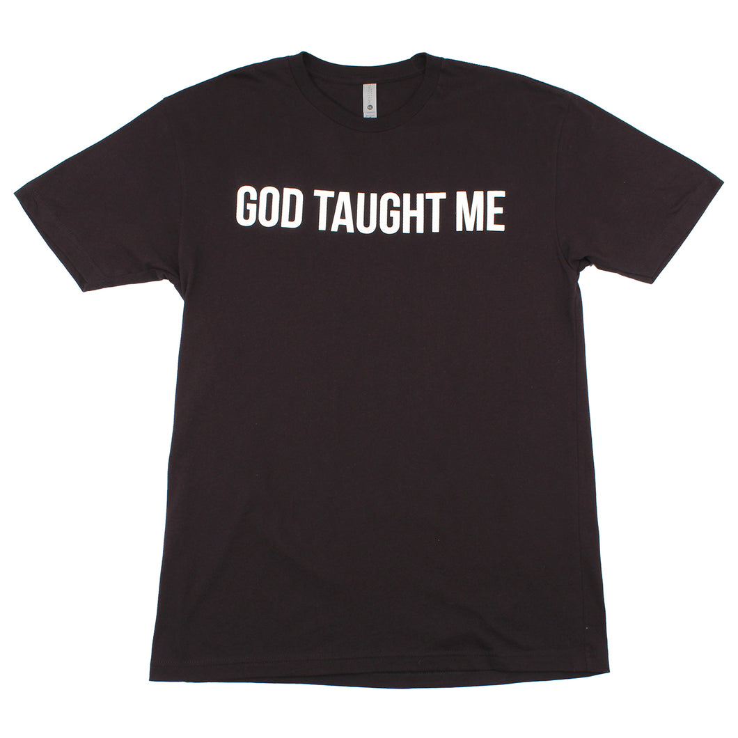 ‘God Taught Me’ Classic Tee (Black)